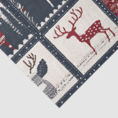 Rustikales Muster | nordisch Seidenpapier (Detail)