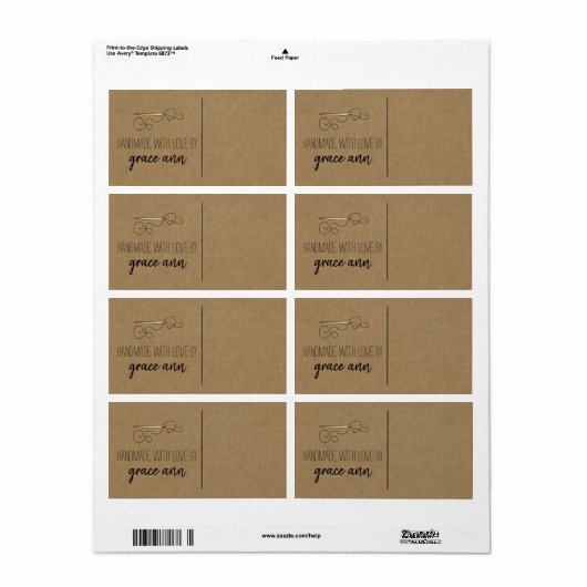 Rustikales Nähen | Nadelkraftantrieb (Vorne)