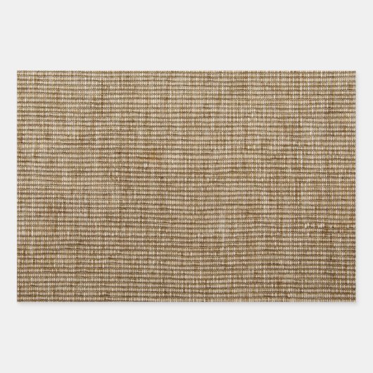 Rustikales Naturschutzpapier - Öko Geschenkpapier Set (Vorderseite 3)