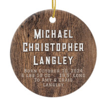 Rustikales Naturwald Land Geburtsdetails Urlaub