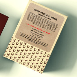 Rustikales NEBRASKA-Hütte-Lebensmittelgesetz Quadratischer Aufkleber