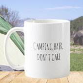Rustikales Niedliches Camping Zitat Kaffeetasse