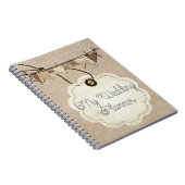 Rustikales Notizblock (Rechte Seite)