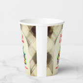 Rustikales Obst-Brautparty Pappbecher (Rechts)