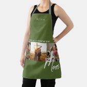 Rustikales Olivenöl Grün Drei Foto Kochen Schürze (InSitu)