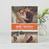 Rustikales Orange Bauernhaus Weihnachten 3 Foto Co (Stehend Vorderseite)