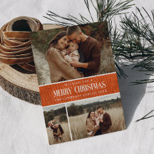 Rustikales Orange Bauernhaus Weihnachten 3 Foto Co