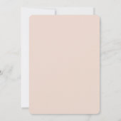 Rustikales Orange Hand Drawing Erntedank Dinner Einladung (Rückseite)