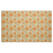 Rustikales Orange Leaf Fabric Stoff (Fat Quarter (45,7 x 55,9 cm))