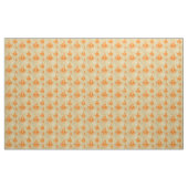 Rustikales Orange Leaf Fabric Stoff (Yard (91,4 cm))
