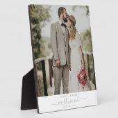 Rustikales Outdoorhochzeitungs-Foto Fotoplatte (Seite)