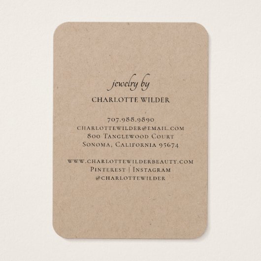 Rustikales Pagan Wiccan Pentagramm Juwelier Earrin (Rückseite)