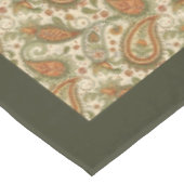 Rustikales Paisley Tablecloth - Cosy Boho Table St Tischdecke (Schrägansicht)