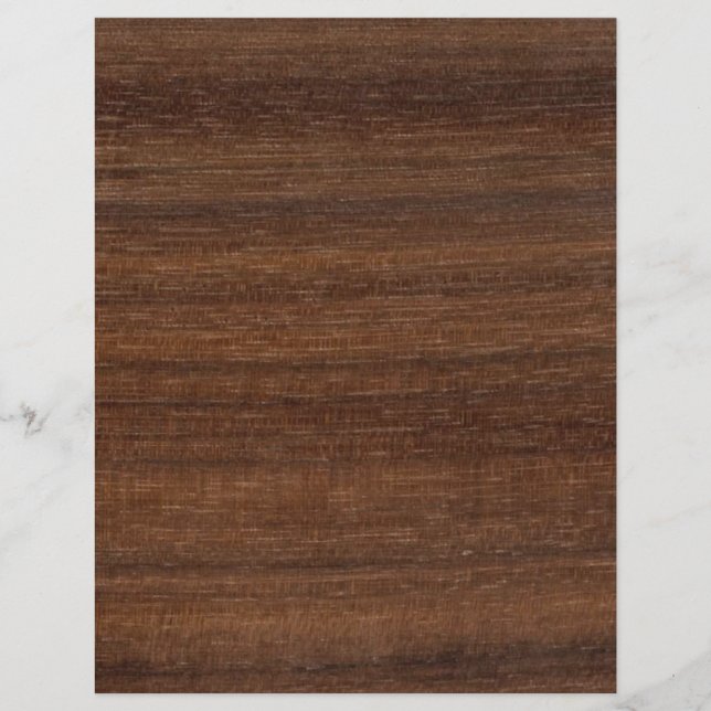 Rustikales Papier aus Holzplanen (Vorderseite)