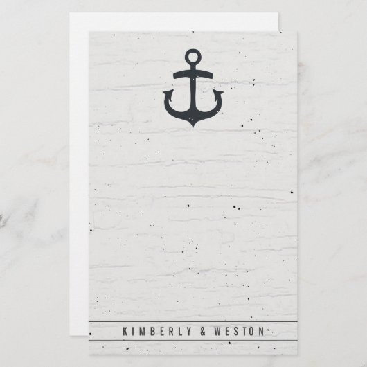 rustikales Papier für die Schreibwaren (Vorne/Hinten)