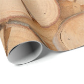 Rustikales Papier zum Abpacken von Protokollen Geschenkpapier (Rolleneckpunkt)