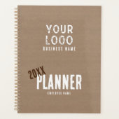 Rustikales Papiergewerbe Planer (Vorderseite)