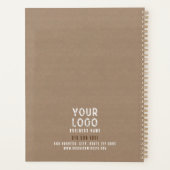 Rustikales Papiergewerbe Planer (Rückseite)