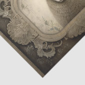 Rustikales Papiertaschentuch Seidenpapier (Ausschnitt)