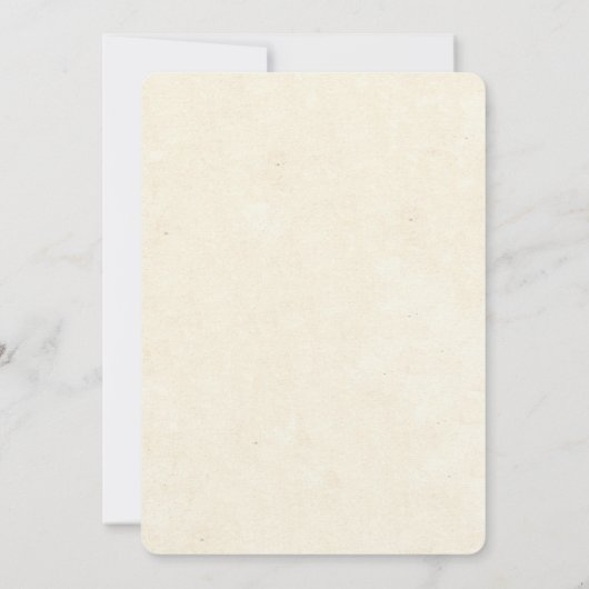 Rustikales Paradies Weinkeller Weinberg Hochzeit Einladung (Rückseite)