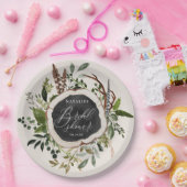 Rustikales Party aus Brautparty Pappteller (Party)