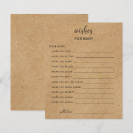 Rustikales Party | Babywünsche