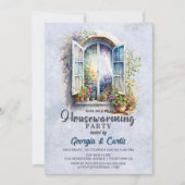 Rustikales Party Einladung (Vorderseite)