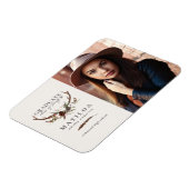 Rustikales Party-Foto Magnet (Linke Seite)