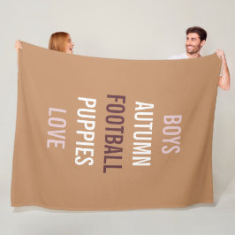 Rustikales Party Herbstbrise Matratzendusche Gemüt Fleecedecke