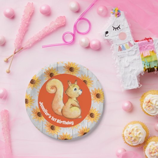 Rustikales Party Pappteller (Party)