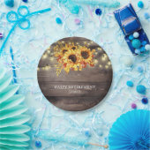 Rustikales Party Pappteller (Party)