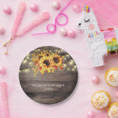 Rustikales Party Pappteller (Party)