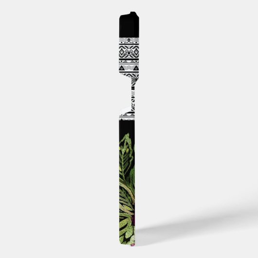 Rustikales Patchwork iPhone Hülle (Rechte Seite)