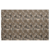 Rustikales Patchwork-Muster Stoff (Fat Quarter (45,7 x 55,9 cm))