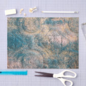 Rustikales Patina Tissue mit Boho-Tönen Seidenpapier (Handwerk)