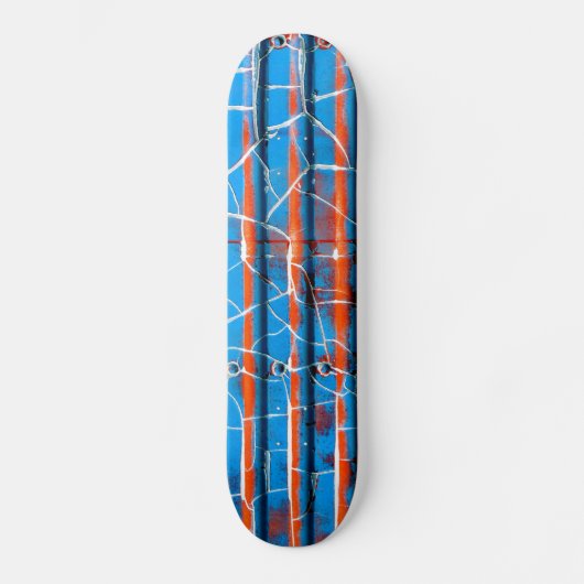 Rustikales Peeling Skateboard (Vorderseite)