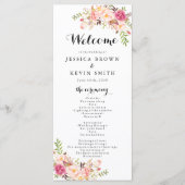 Rustikales Peony Floral Programm (Vorderseite)