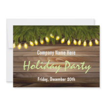 Rustikales Pine and Barry Weihnachtsfest Party