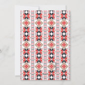 Rustikales Pine Foto Weihnachten (Rückseite)