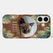 Rustikales Pinienholz Case-Mate iPhone Hülle (Rückseite (Horizontal))