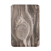 Rustikales Pinienwald kennt Naturtexturfoto Badematte (Vorderseite Vertikal)