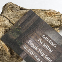 Rustikales Pinienwald-Zeichen