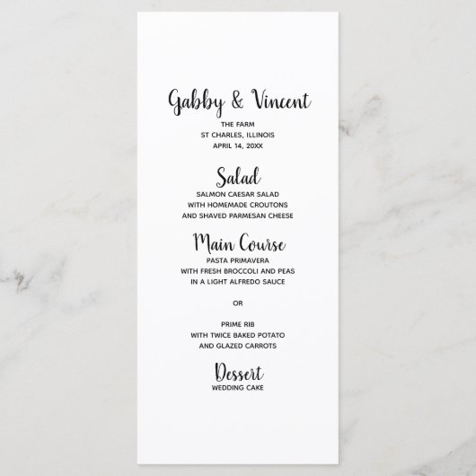 Rustikales Pink Daisies Cowboy Boots Western Weddi Menükarte (Rückseite)