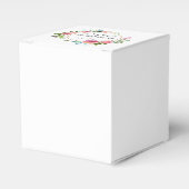 Rustikales Pink Peony Floral Brautparty Geschenkschachtel (Vorderseite)