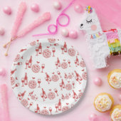 Rustikales Pizza & Brautparty Pappteller (Party)