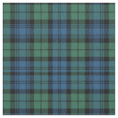 Rustikales Plaid Campbell Tartan Stoff (Nahaufnahme)
