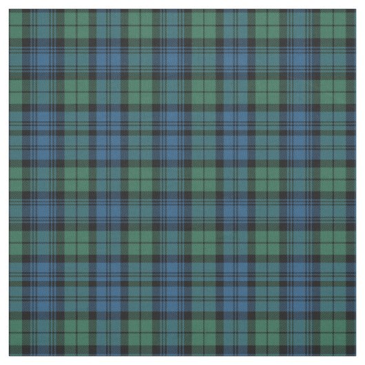 Rustikales Plaid Campbell Tartan Stoff (Muster)