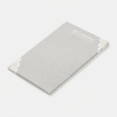 Rustikales Post-it Klebezettel (angewinkelt)