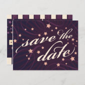 Rustikales Poster: Der Traum von Eggplant Save the Ankündigungspostkarte (Vorne/Hinten)