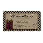 Rustikales primitives Rotes Salzwasser Willow Tree (Vorne)